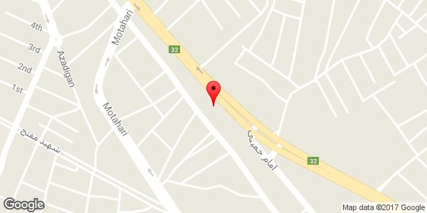 موقعیت نمایندگی یزد تایر روی نقشه