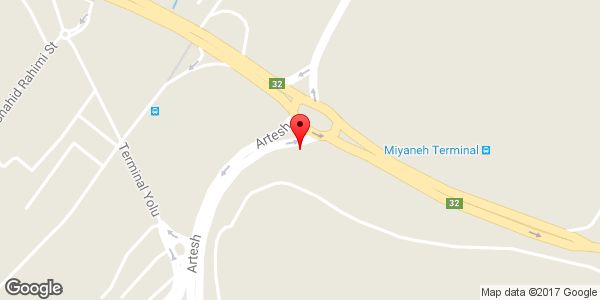 موقعیت رادیاتور سازی روی نقشه