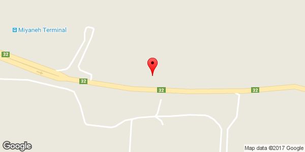 موقعیت باربری پیام شمس میانه روی نقشه