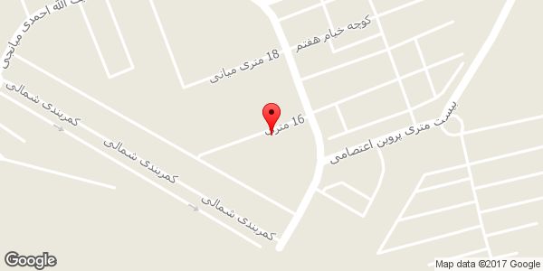 موقعیت سوپر مارکت روی نقشه