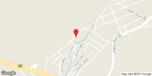 موقعیت تاکسی تلفنی بوعلی روی نقشه