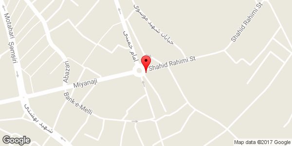 موقعیت تهیه غذای طاها روی نقشه