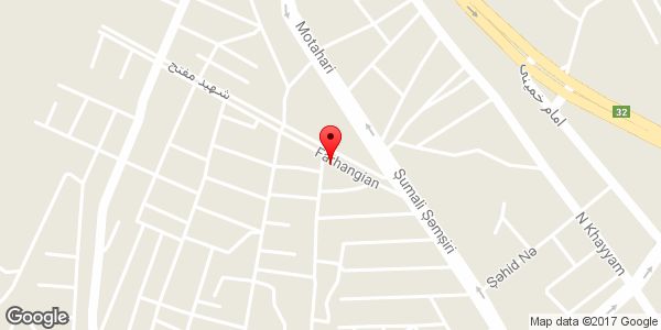 موقعیت تعمیرات لوازم صوتی و تصویری روی نقشه