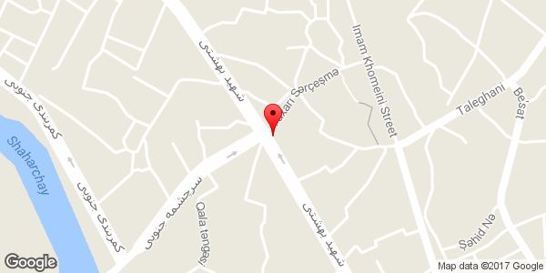 موقعیت شیشه بری علی روی نقشه