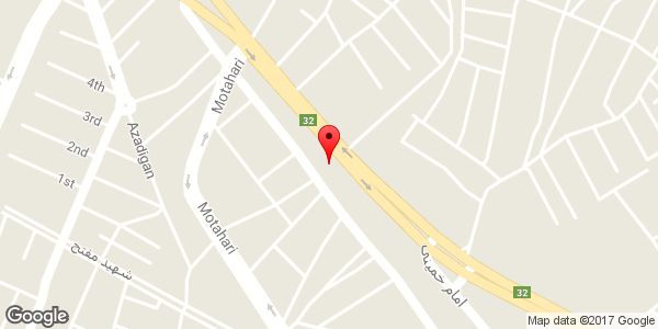 موقعیت روکش صندلی دیپلمات روی نقشه