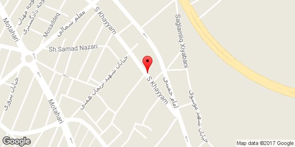 موقعیت خدمات فنی مسعود روی نقشه