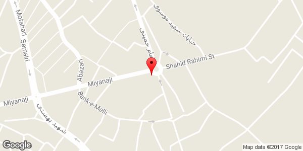 موقعیت قنادی بابا کوهی شعبه ۲ روی نقشه