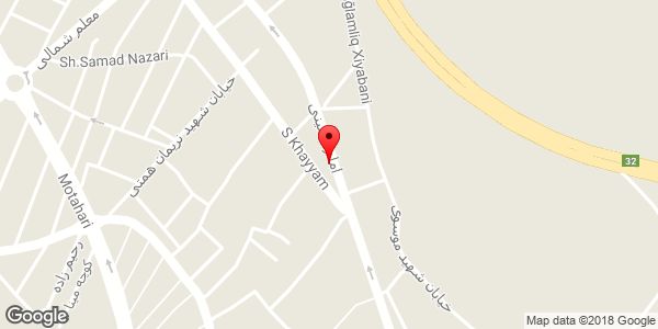 موقعیت محصولات فرهنگی ایثار روی نقشه