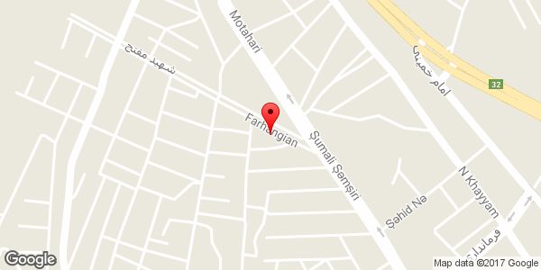 موقعیت پیش دبستانی و دبستان پسرانه‌ی غیر دولتی نوآوران روی نقشه