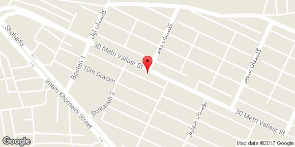 موقعیت رویه کوبی مبلمان کلاسیک روی نقشه