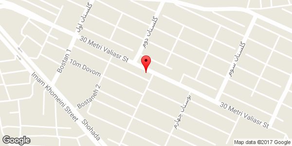 موقعیت فروشگاه مهدوی روی نقشه