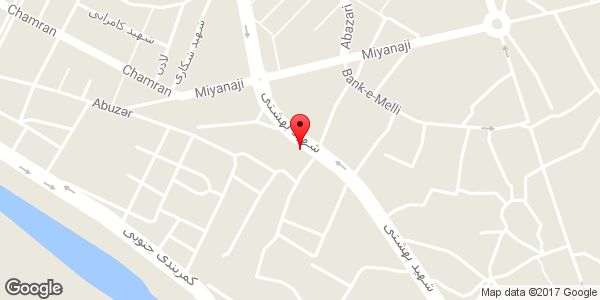 موقعیت آهن فروشی روی نقشه