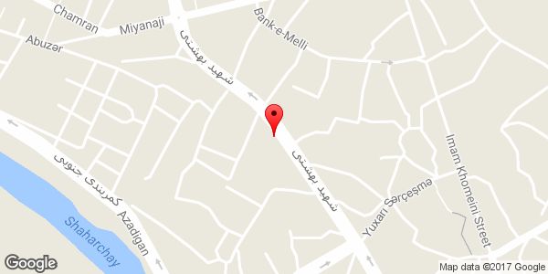 موقعیت پوشاک شمیم روی نقشه