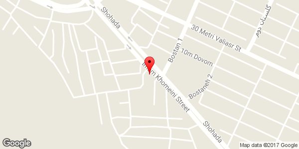 موقعیت صافکاری و نقاشی وحید روی نقشه