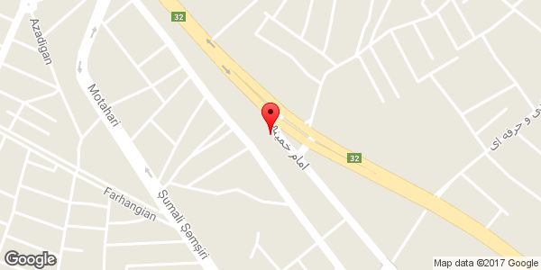 موقعیت صافکاری اگزوز سازی روح الله روی نقشه