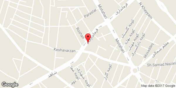 موقعیت مسجد فاطمة الزهراء (س) روی نقشه