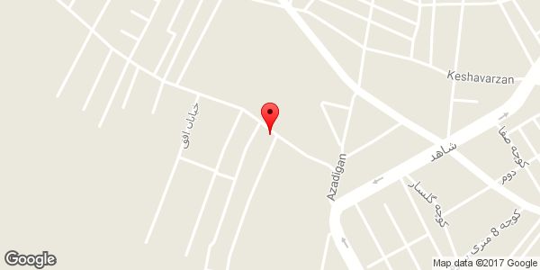 موقعیت پیرایش رضا روی نقشه