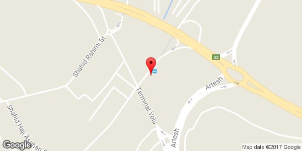 موقعیت سوپر مارکت روی نقشه