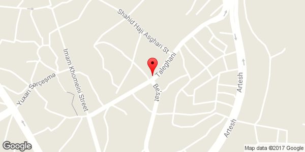 موقعیت فروشگاه گلبرگ روی نقشه