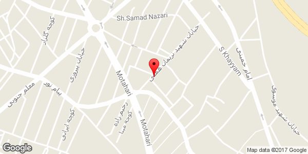 موقعیت اداره ثبت اسناد و املاک شهرستان میانه روی نقشه