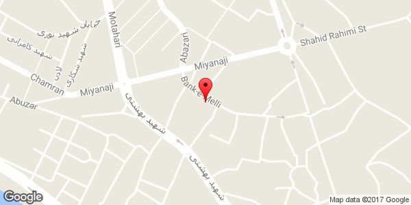 موقعیت سوپر مارکت و لبنیات فروشی روی نقشه