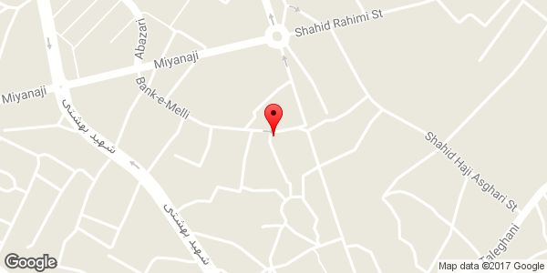 موقعیت گالری چوبکده روی نقشه