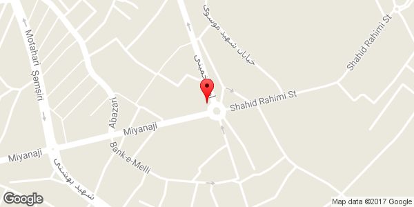 موقعیت بانک صادرات ایران روی نقشه