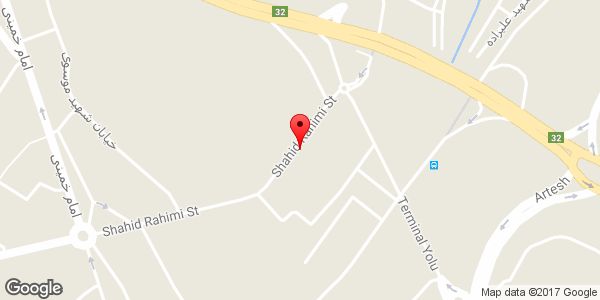 موقعیت شرکت یانار مشعل روی نقشه