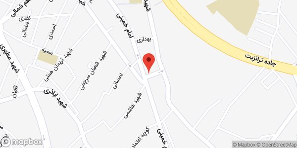 موقعیت دفتر فنی مهندسی پایا طرح روی نقشه