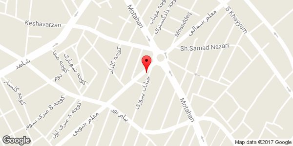 موقعیت امانت فروشی کوهساران روی نقشه