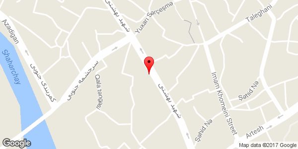 موقعیت نمایشگاه اتومبیل پارسیان روی نقشه