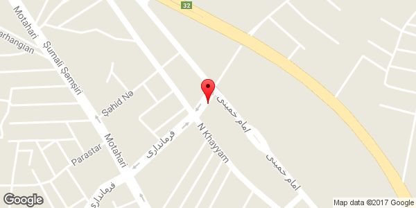 موقعیت دبیرستان دخترانه غیر دولتی عرفان روی نقشه