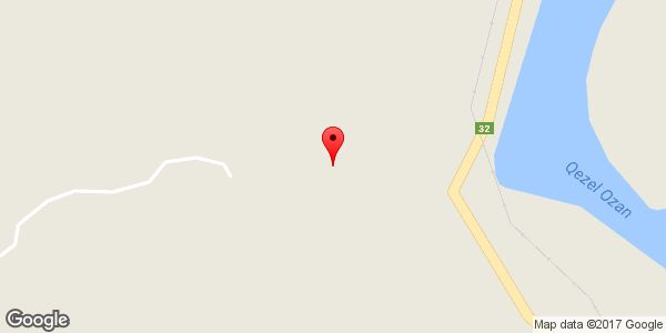 موقعیت قلعه دختر روی نقشه