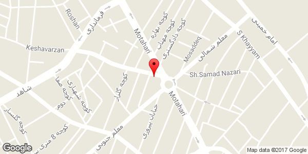 موقعیت عطاری شفا روی نقشه