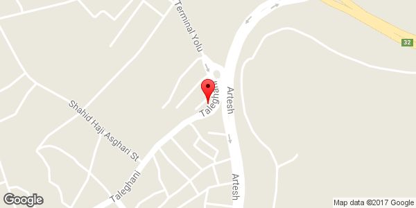 موقعیت سفره خانه روی نقشه