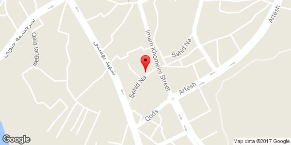 موقعیت نمایشگاه موتور سیکلت تک ران روی نقشه