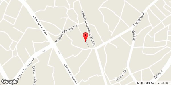 موقعیت مناره تاریخی امامزاده اسماعیل (ع) روی نقشه