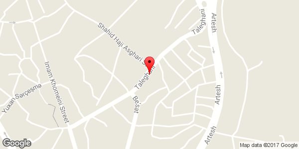 موقعیت سالن آرایشی هستی آفرین روی نقشه