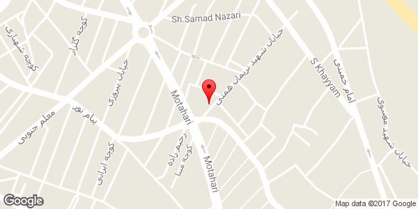 موقعیت دفتر فنی مهندسی آسمان روی نقشه