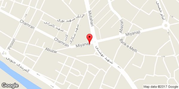 موقعیت دبستان دخترانه زینب کبری روی نقشه