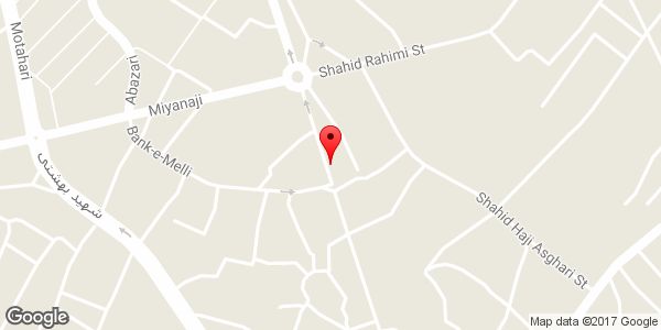 موقعیت فروشگاه مرغ مختاری روی نقشه