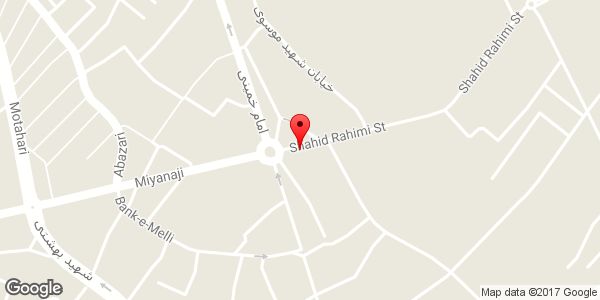 موقعیت فروشگاه پوشاک گلپوش روی نقشه