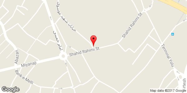 موقعیت میوه فروشی روی نقشه