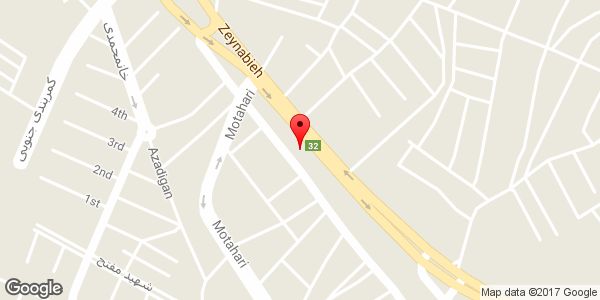 موقعیت لوازم یدکی اسکوئی روی نقشه