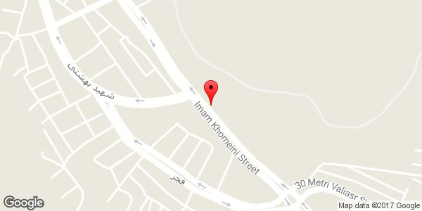 موقعیت صافکاری برادران احد منصور روی نقشه