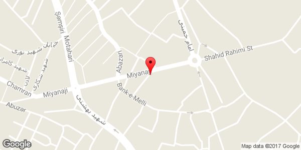 موقعیت سالن زیبایی آنیکا روی نقشه