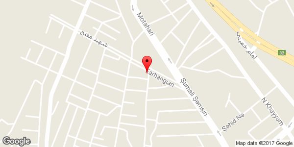 موقعیت کالای برق فرهنگیان روی نقشه