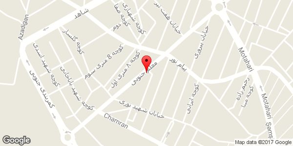 موقعیت دفتر فنی مهندسی فرا طرح روی نقشه