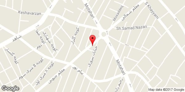 موقعیت سنگک پزی سنتی روی نقشه