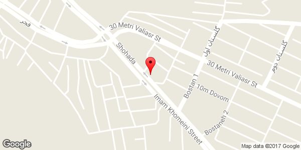 موقعیت کابینت سازی مرادی روی نقشه